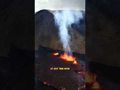 NEW Volcano in Iceland! 🌋#shorts #iceland