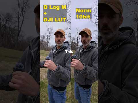 Osmo Action 5 Pro Normal 10bit Vs. D-Log M! Way More Color!! #dlogm #osmoaction5pro #dji