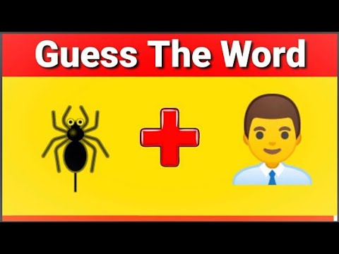 CAN YOU GUESS THE WORDS BY EMOJI ? EMOJI QUIZ || English Word Game with Answer