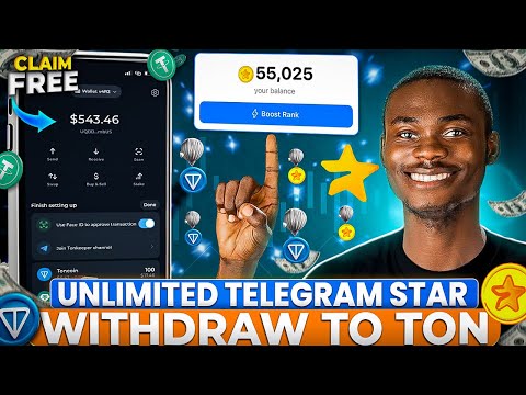 500 Telegram Star = $5.44 | Claim FREE Unlimited Telegram Star From $Major and Withdraw to Ton.