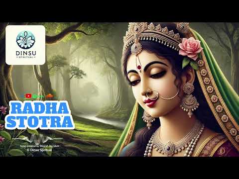 राधा स्तोत्र (Radha Stotra) | Sanskrit Spiritual Song | Dinsu Spiritual