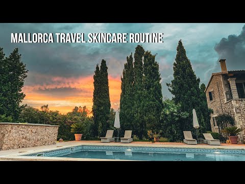 Easy skin care routine for traveling: What I packed for one week in Mallorca | Doctor Anne