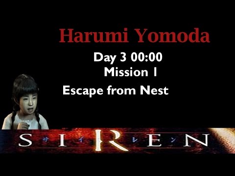 [Forbidden Siren] Harumi Yomoda: Day 3 00:00 (mission 1)