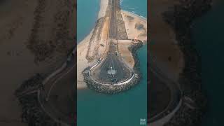 Rameshwaram the End of road in india #rameshwaram #endofroad #bikers #droneview #whatsapp #status