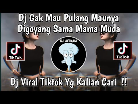 DJ NGGAK MAU PULANG MAUNYA DIGOYANG SAMA MAMA MUDA | SLOW REMIX MENGKANE  {ONEONLEE} DJ VIRAL TIKTOK