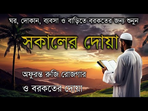 প্রতিটা সকাল শুরু হোক দরদমাখা বরকতময় কোরআনের আয়াত দিয়ে | সকালের দোয়া ও জিকির |Sokaler Dua