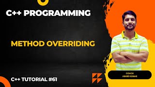 Method Overriding in C++ | C++ Programming | In Hindi