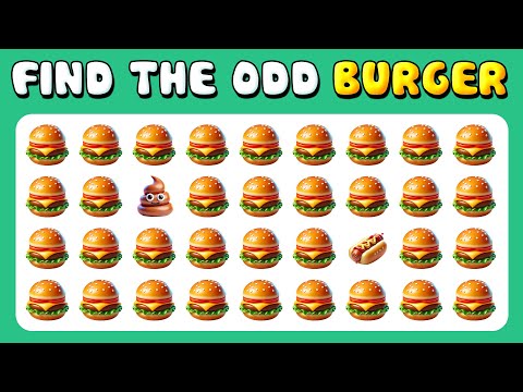 278 Puzzles for GENIUS 🍔✨ | Find the ODD One Out 🔎🍕 | Food Quiz 🍟📖 | Easy, Medium, Hard Levels 🏆