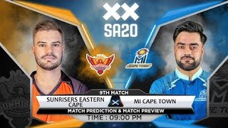 SA20,matchno9,secvsmict,sa20series,sunriserseasterncapevsmicapetown