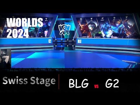 BLG vs G2   Swiss Stage  Worlds 2024 G3 #caps #bin  NA又大於EU的一天 S9亞軍請神失敗