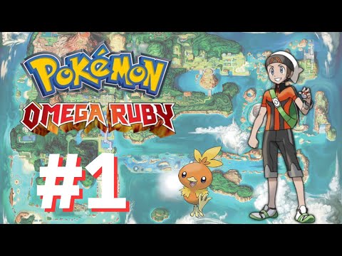 Pokemon Omega Ruby 3DS - Inicio de GamePlay