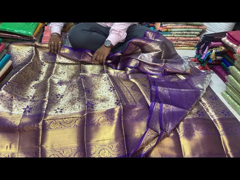 Chickpet wholesale sarees new video with branded collection Oms marriage gifting sarees K pioneer