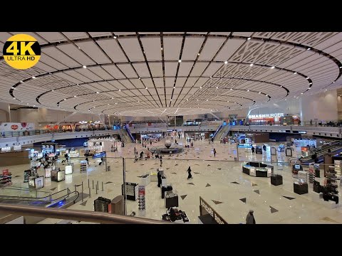 King Abdulaziz International Airport | Jeddah Airport | KAIA Airport مطار جدة | [4K]