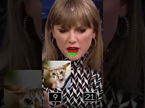 Taylor Swift Names Cat Breeds 🥰