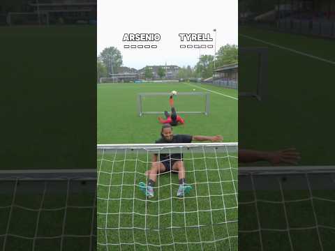 No look bicycle kick challenge⚽️😱