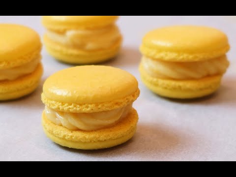 #66 原來馬卡龍成功訣竅在這裡! 酥脆甜蜜 / 黃檸檬馬卡龍 Macaron's success is here! Crispy / yellow lemon Macaron【黃子橙Zicheng】