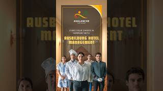 Start your career in Germany with Ausbildung Hotel management.