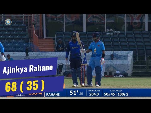 SMAT 2024, Kerala vs Mumbai: In-form Ajinkya Rahane shines again with 68(35)