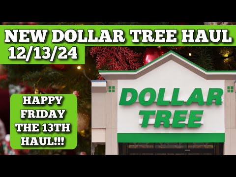 NEW DOLLAR TREE HAUL 12/13/24