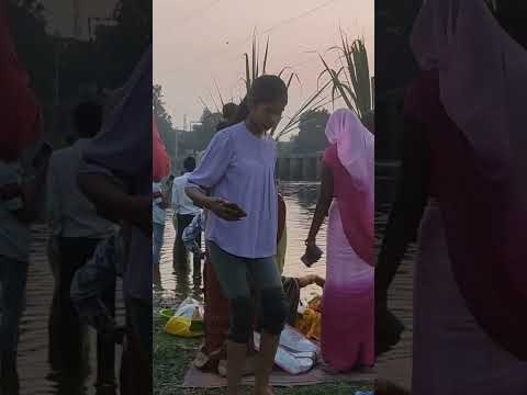 Chhath Puja Vadgaon Shinde Road Lohegaon Pune #shortsviral