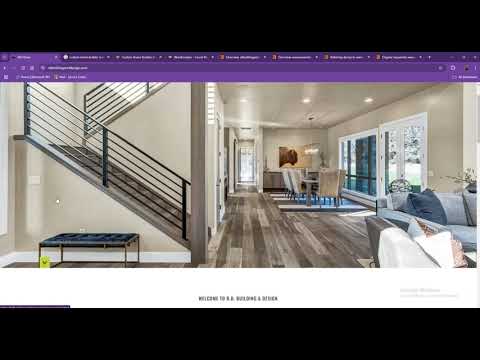 Website Analysis Video for RD Building & Design