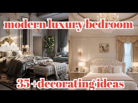 Modern Luxury Bedroom Design . @homedecorationideas289.