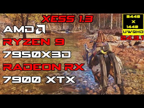 Horizon Forbidden West XeSS 1.3 Ultrawide 3440x1440 | RX 7900 XTX | R9 7950X3D