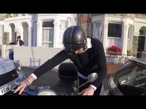 RWC2015 - Riding a scooter with Ali Williams