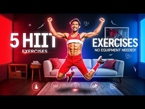 Top 5 HIIT Exercises You Can Do at Home Without Equipment