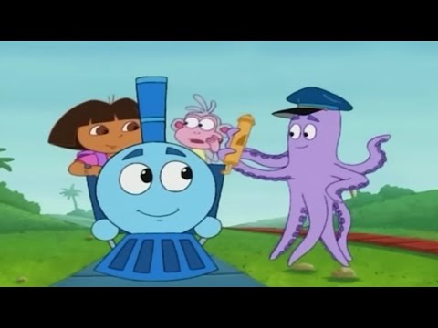 Dora buji drawing book | Dora buji Cartoon friends | Dora buji in train