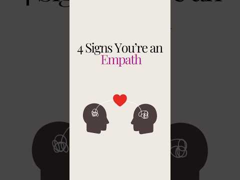 4 Signs You’re an Empath #empaths #empath #emotionalintelligence #psychologyfacts #empathy #short