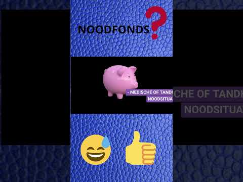 Wat is een Noodfonds? - #shorts #noodfonds#emergencyfund