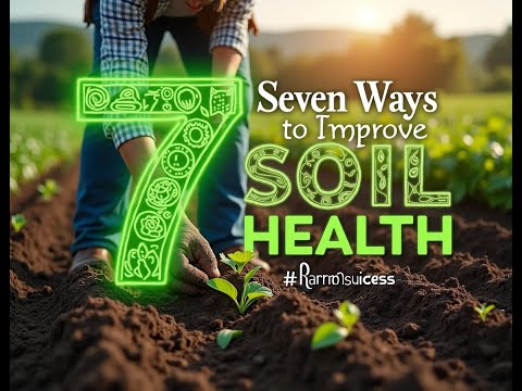 7 Ways to Improve Soil Health for Better Farming #SoilHealth #AgroTips #FarmSuccess