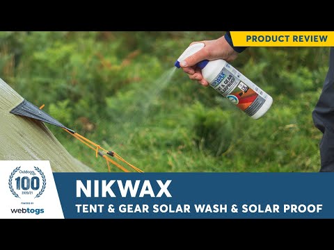 Nikwax Solar Wash & Solar Proof Tent Care | Review