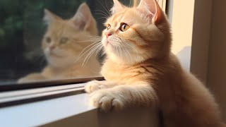 Music Therapy for Cats - Make Your Cat Happy, Relaxation Music & Rain Sounds, Deep Sleep♬