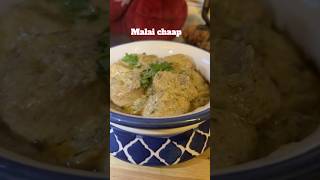 Malai chaap recipe #trending #food #ytshorts #cooking #foodie #malaichaap #chaaprecipe