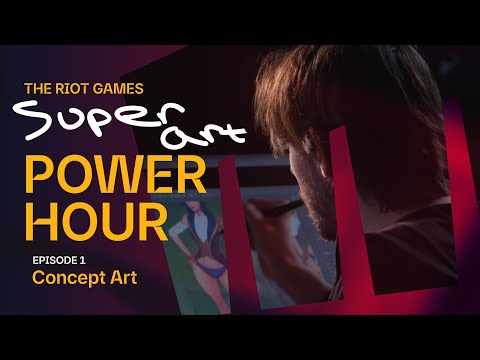 Concept Art in Games - Super Art Power Hour Ep. 1