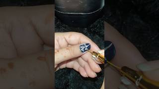 short tutorial of brush work#naillove #nailart #youtubeshorts #naildesign #unique #shorttutorial