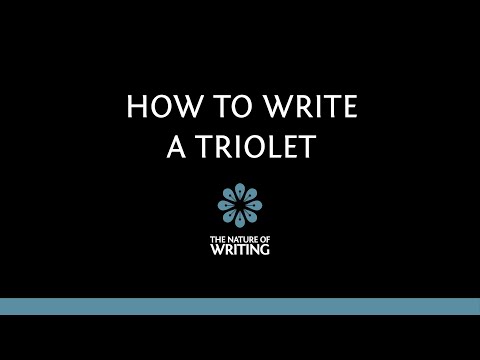 How to Write a Triolet