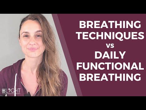 Short-Term Breathing Techniques vs Daily Functional Breathing