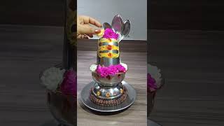 Untensils Shivling | how to make Shivling at home #shorts #shivling#yogytasharma#viralshorts #viral