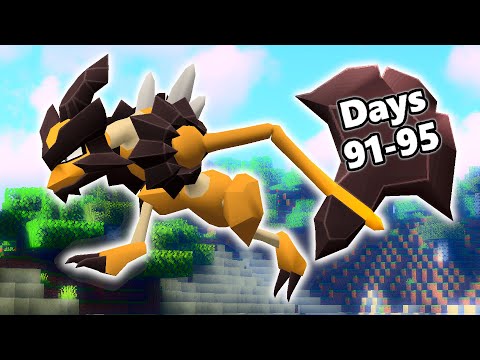 Minecraft Pixelmon Raft - Lugia Losers (Days 91-95)