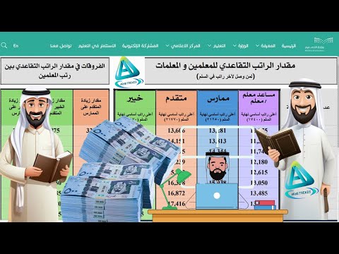 مقدار الراتب التقاعدي للمعلمين والمعلمات حسب سنوات الخدمة والرتبة | كيف يحسب راتب التقاعد للمعلمين؟