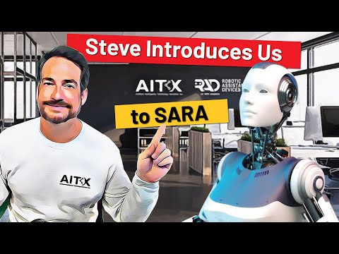 $AITX and RAD CEO Steve Reinharz Introduces SARA from RAD - the Speaking Autonomous Responsive Agent