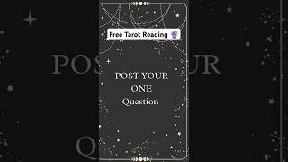 Free Tarot Reading🔮#livetarotreading #tarotreading #viralshort