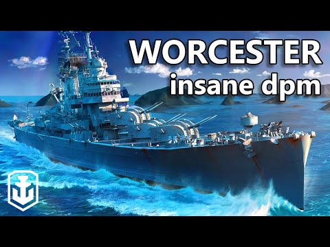 My Favourite T10 Light Cruiser - Worcester