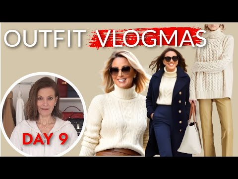 Outfit Inspiration EVERY DAY for OUTFIT Vlogmas | DAY 9 2023