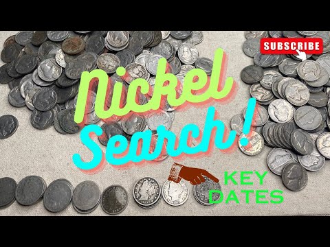 ❗️Coin Roll Search- Nickel Search. Lots of Buffalos, V-Nickels, and Silver War Nickels. Keys Dates❗️