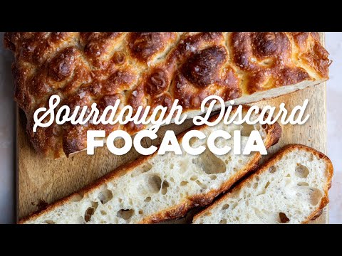 Sourdough Discard Focaccia (Quick & Easy!) | Supergolden Bakes