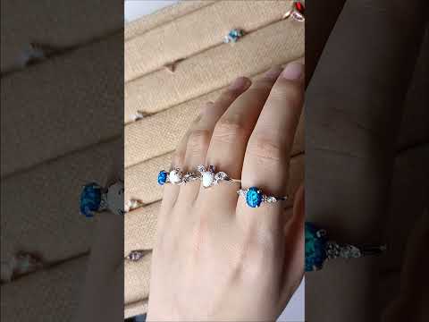 opal rings!! today 10% off !!!